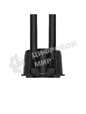 Система жидкостного охлаждения ExeGate BlackWater-360.PWM.RGb черный, 120 мм, алюминий/медь, 2000 об/мин, 37 дБ, 4 pin, 280 Вт