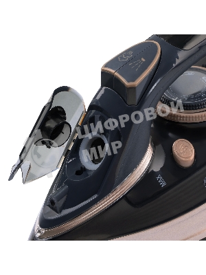 Утюг Galaxy Line GL 6143 синий, 3400 Вт, 80 г/мин, 240 г/мин, 300 мл