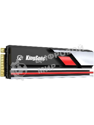 Накопитель SSD KingSpec XG7000, 2Tb, PCIe 4.0 x4, M.2 2280, NVMe, R/W 7400/6600, с радиатором
