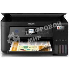 МФУ струйное EPSON L4260 (C11CJ63412), А4, цветное, печ. 33 стр/мин. (ч/б) 15 стр/мин. (цвет), 5760 х 1440 dpi (печать) 1200 х 2400 dpi (скан.), USB
