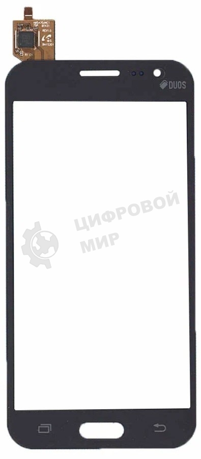 Сенсорное стекло (тачскрин) для Samsung Galaxy J2 SM-J200, черное
