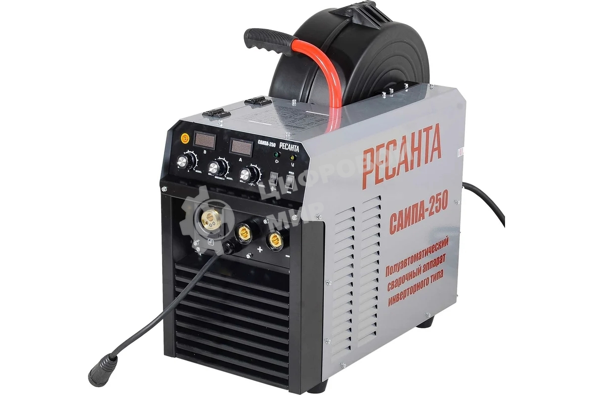 Сварочный аппарат Ресанта САИПА-250 инвертор ММА DC/MIG-MAG/FCAW 11.5кВт