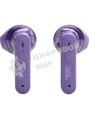 Наушники TWS JBL Tune Flex 2 призрачно-фиолетовый, вкладыши/внутриканальные (трансформер), Bluetooth, адаптивное шумоподавление