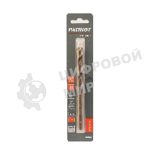 Сверло PATRIOT EXPERT по металлу, Р6М5К5, 11,0 мм, 1 шт в блистере