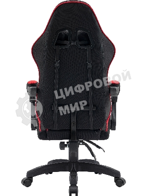 Кресло игровое Defender Sorrento черный/Красный, класс 3, ткань