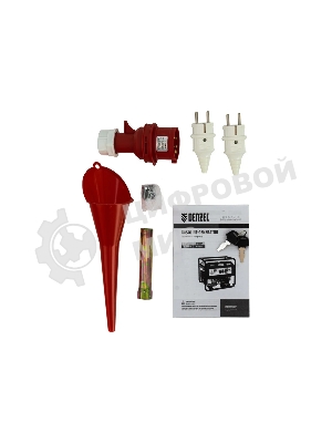 Электрогенератор бензиновый Denzel PS 80 E-3, 6.5 кВт, 85 дБ, 87 кг