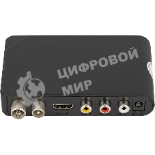 Приставка для цифрового ТВ BBK SMP027HDT2 черный, DVB-T2, DVB-T, HDMI, USB 2.0