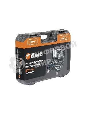 Набор ручного инструмента Bort BTK-47 (93418521)