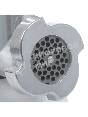 Мясорубка электрическая Аксион М34.01 белый, 1500 Вт, 1.7 кг/мин, защита от перегрузки, насадки - 5