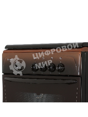 Плита газовая Gefest 1200-С7 К39 коричневый, конфорок 4 шт, духовка 63 л, 60 см x 85 см x 60 см