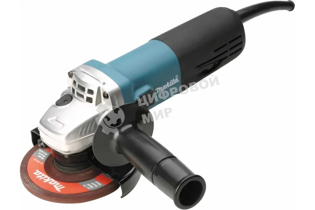 Угловая шлифовальная машина машина Makita 9557HNRK 840Вт 11000об/мин рез.шпин.:M14 d=115мм