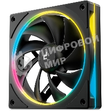 Вентилятор для корпуса Deepcool FL12 SE ARGb 120х120x25 черный 4-pin 28.67дБ (упак.:1шт) (R-FL12SE-BKAPN1-G) Ret