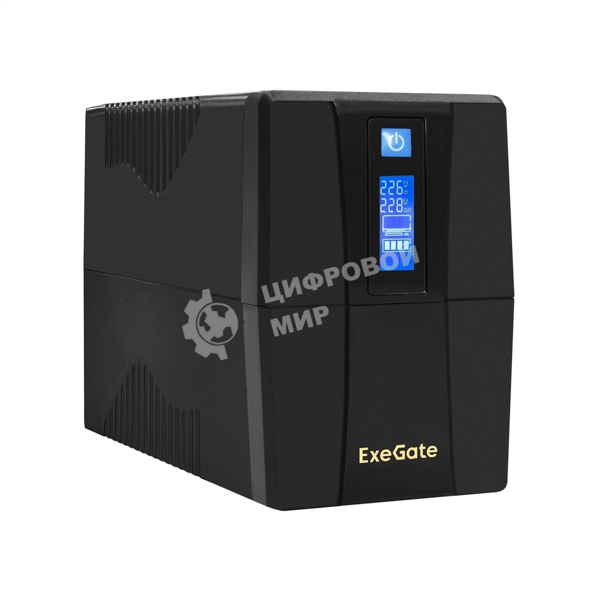 Источник бесперебойного питания ExeGate EP285579RUS SpecialPro Smart LLB-600.LCD.AVR.C13.RJ.USB 600VA/360W, LCD, AVR, 4*IEC-C13, RJ45/11, USB, черный