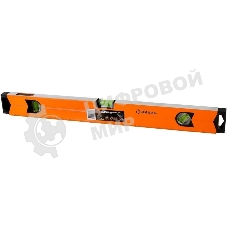 Уровень алюминиевый Вихрь Магнитный 600 мм, фрезерованный, 3 глазка/1 зеркальный/73/11/4/18