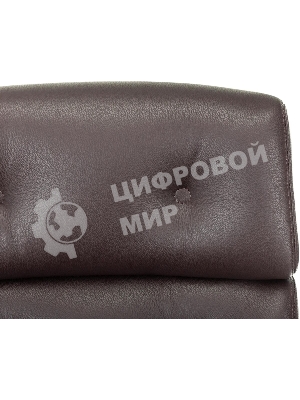 Кресло Бюрократ DAO/BROWN коричневый, кожа