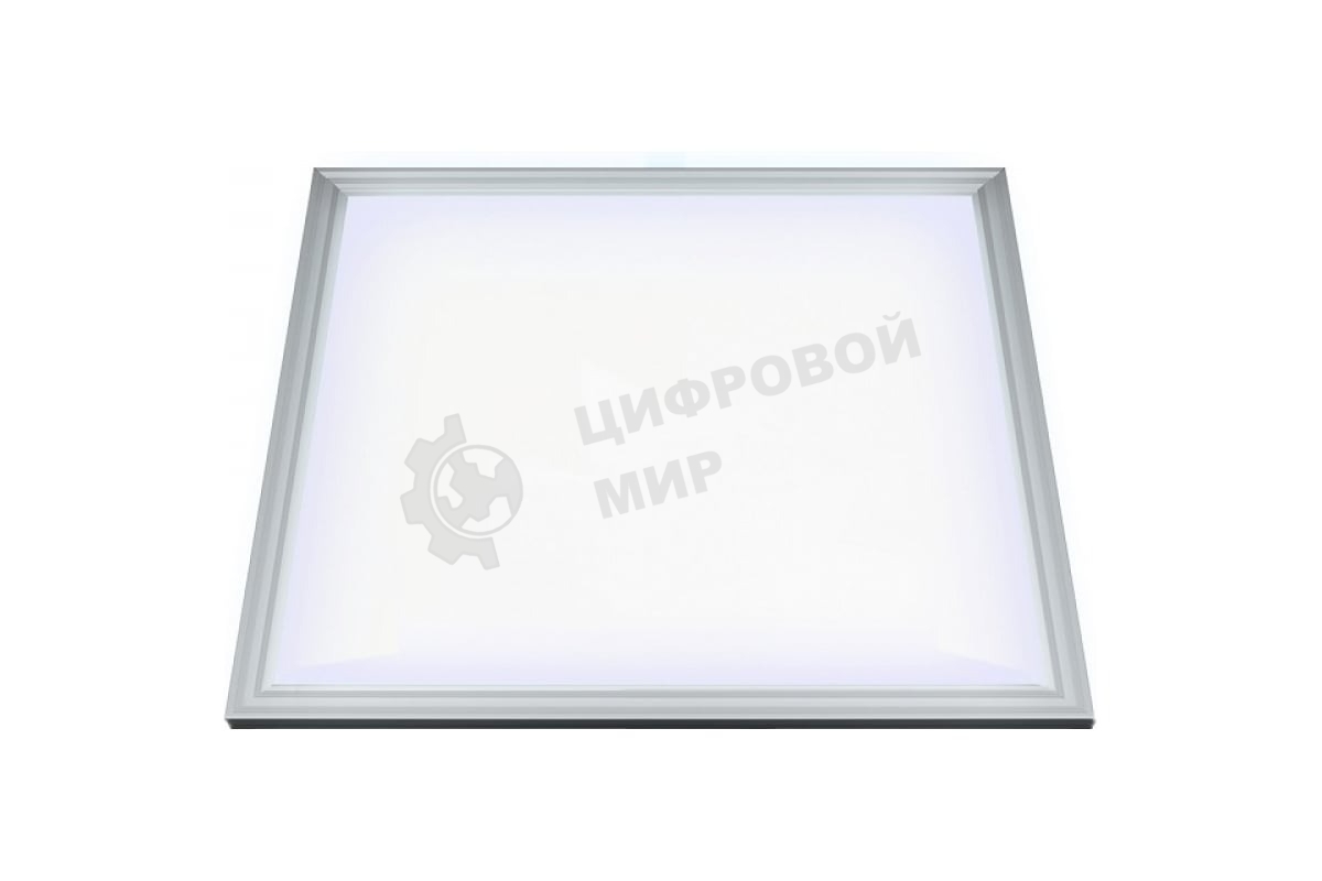 Светильник светодиодный потолочный встраиваемый Uniel Effective, белый свет 4000K, корпус серебристый, в комплекте с и/п