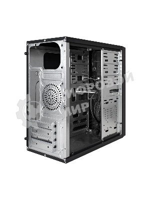 Компьютерный корпус ExeGate EX284032RUS Minitower BA-203U Black, mATX, (без БП), 2хUSB+1хUSB 3.0, Audio