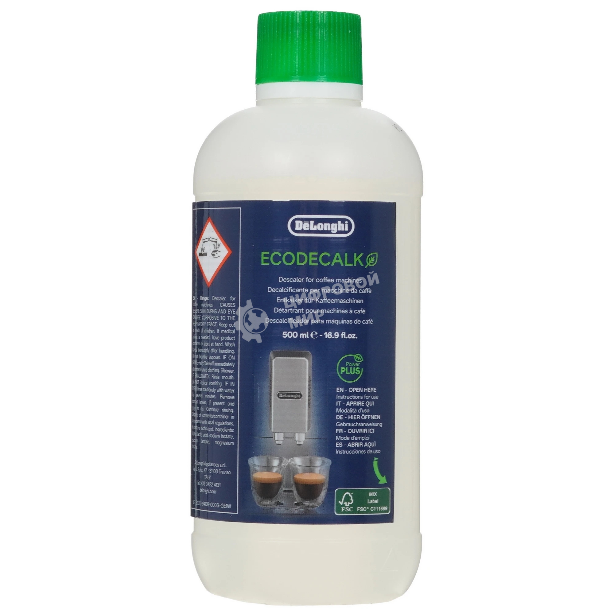 Очиститель от накипи для кофемашин DeLonghi DLSC500 500мл