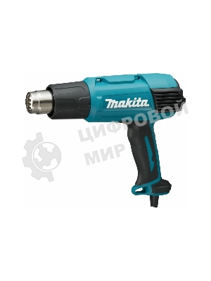 Фен Makita HG 6031 VK 1800Вт 250-500л/мин с регулировкой, с насадками, кейс