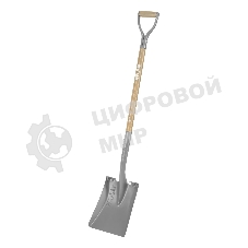 Лопата совковая профессиональная Palisad LUXE 230х290х1250 мм, увеличенный наступ, ясень, EFP