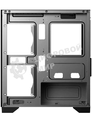 Компьютерный корпус Bloody BD-CC103 черный без БП mATX 7x120мм 1xUSB 2.0 1xUSB 3.0 audio bott PSU