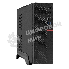 Компьютерный корпус Desktop ExeGate MI-307U2-M400 (mini-ITX/mATX, БП M400 с вент. 8см, 2хUSB+2хUSB 3.0, HD аудио, черный)