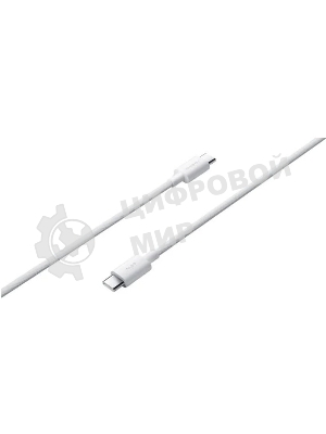 Кабель Xiaomi 3A Braided USB-C to USB-C Cable 1m белый