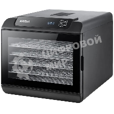 Сушилка для овощей и фруктов Kitfort КТ-1904 6под. 500Вт черный