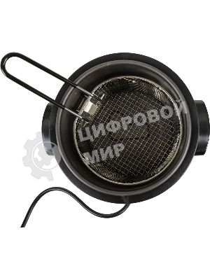 Фритюрница Kitfort КТ-2009 1000Вт серебристый/черный