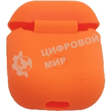Силиконовый кейс для TWS наушников AirPods, оранжевый (SBECASE-001S-OR)