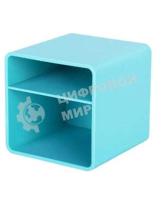 Подставка Deli ENS011blue Nusign 2 отделения для письменных принадлежностей, 84х84х86мм, синий, пластик