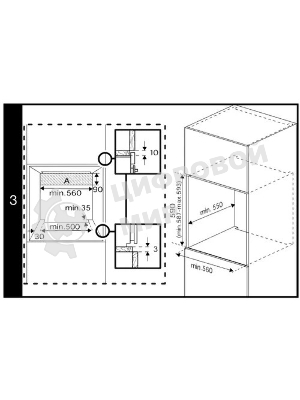 Электрический духовой шкаф Beko BBIM13301B, черный