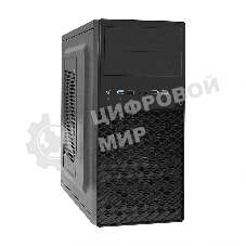 Компьютерный корпус ExeGate EX284032RUS Minitower BA-203U Black, mATX, (без БП), 2хUSB+1хUSB 3.0, Audio