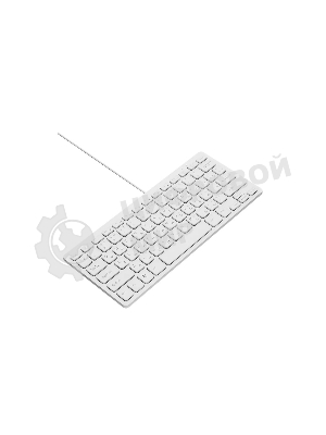 Клавиатура проводная OLMIO CK-05 компактная белый