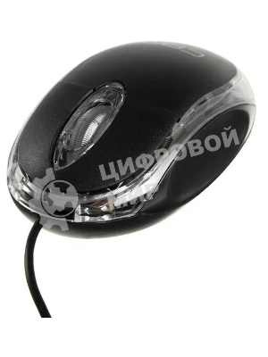 Мышь проводная CBR CM 122 черный, 1000 dpi, USB, кнопки - 3