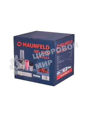 Блендер стационарный Maunfeld MF-121S нержавеющая сталь, 1000 Вт