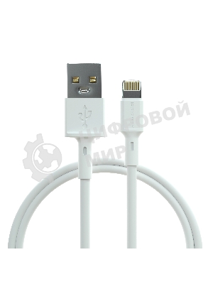 Сетевое зарядное устройство MORE CHOICE (4610196409028) NC11i СЗУ 2USB 2.4A для Lightning 8-pin белый