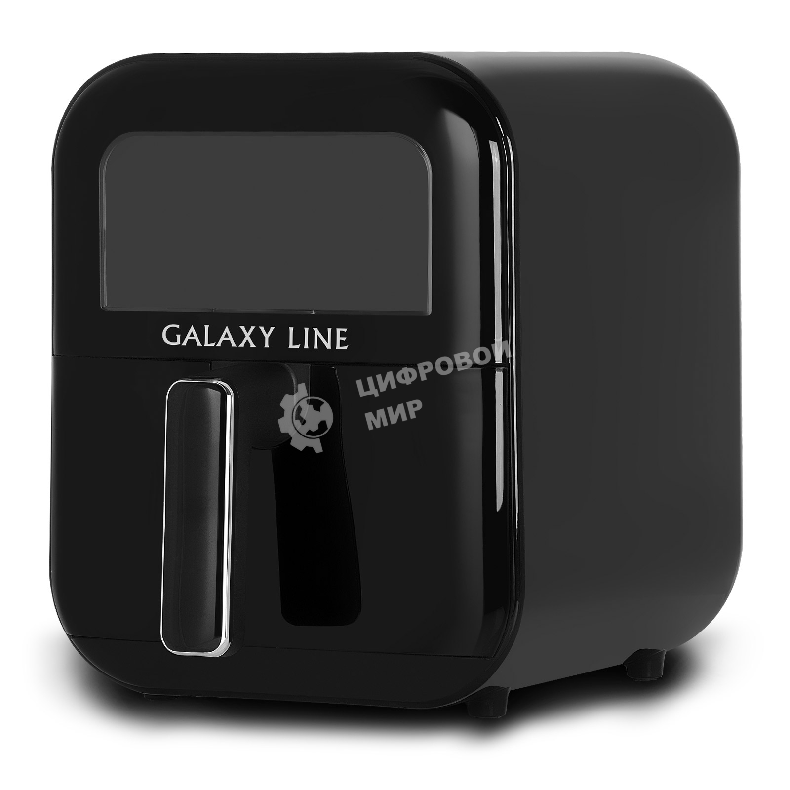Аэрогриль Galaxy Line GL2532 черный, 1800 Вт, 4.5 л, сенсор, 11 программ