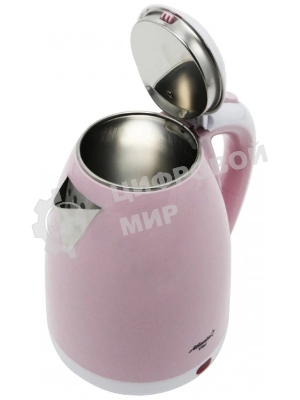Чайник электрический Atlanta ATH-2437 розовый двухстенный