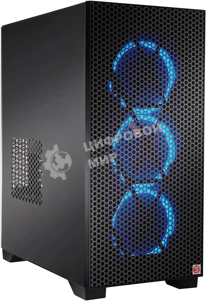 Компьютер IRU Tactio 510B7GP TWR i7 14700F (2.1) 32Gb SSD 1Tb RTX 5070 12Gb FreeDOS GbitEth 750W черный (RUS) (2146243)