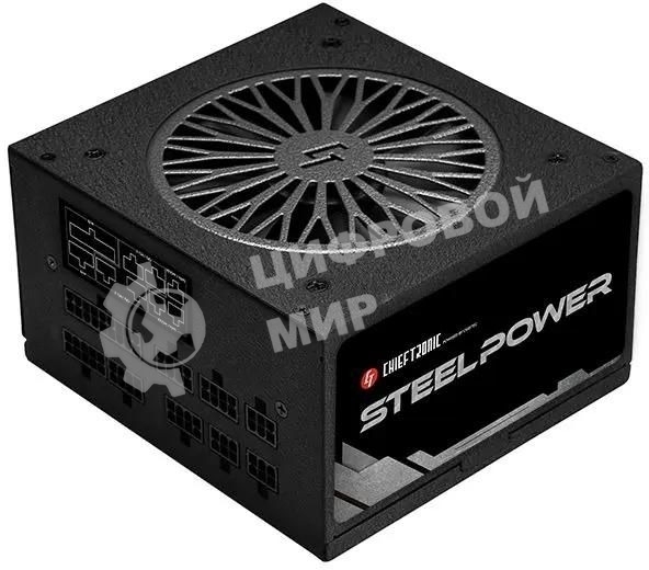 Блок питания Chieftec SteelPower BDK-750FC, 750Вт, 80 PLUS Bronze, 120мм, модульный, черный