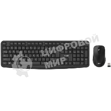 Комплект клавиатура+мышь Filum FL-KTW05-BK беспроводной, USB, 1600 DPI, чёрный
