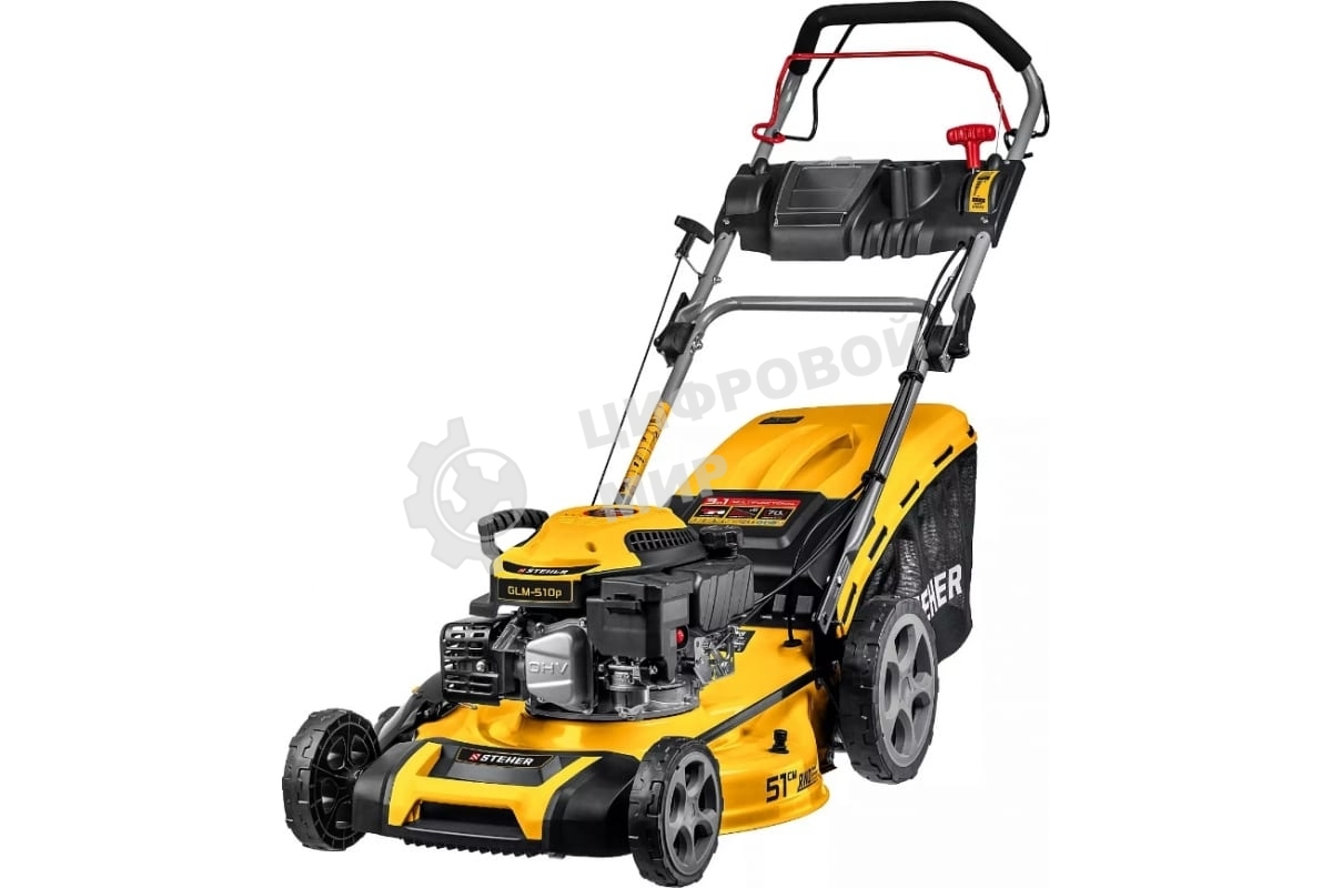 Газонокосилка STEHER 510 мм  6.5 л.с  самоходная бензиновая
