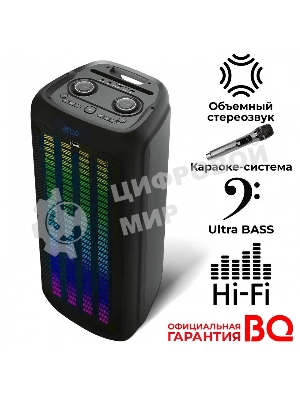 Портативная Bluetooth-колонка BQ PBS2010 черный 100 Вт