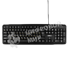 Клавиатура Гарнизон GK-100L проводная, USB Type-A, чёрный