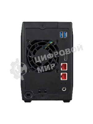 Сетевой накопитель ASUSTOR AS5402T 2-Bay NAS/Media player/Intel Celeron N5105 2.0GHz up to 2.9GHz, 4Gb SO-DIMM DDR4, noHDD(HDD,SSD),/2x 2,5Gb (LAN)/3xUSB3.2,HDMI; 90IX01R1-BW3S20
