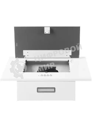 Вытяжка наклонная Elikor Коралл 50П-430-К3Д белый, 49 см, 430 куб. м/ч, 54 дБ