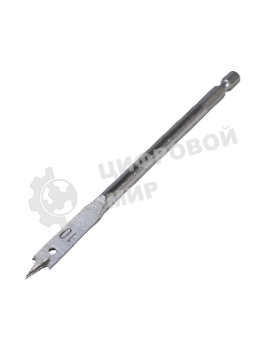 Сверло PATRIOT по дереву перовое 10 мм х 150 мм, 1 шт в блистере