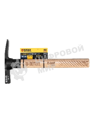 Молоток каменщика Denzel 400 г, буковая рукоятка, EFP