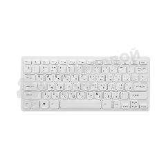 Клавиатура проводная OLMIO CK-05 компактная белый